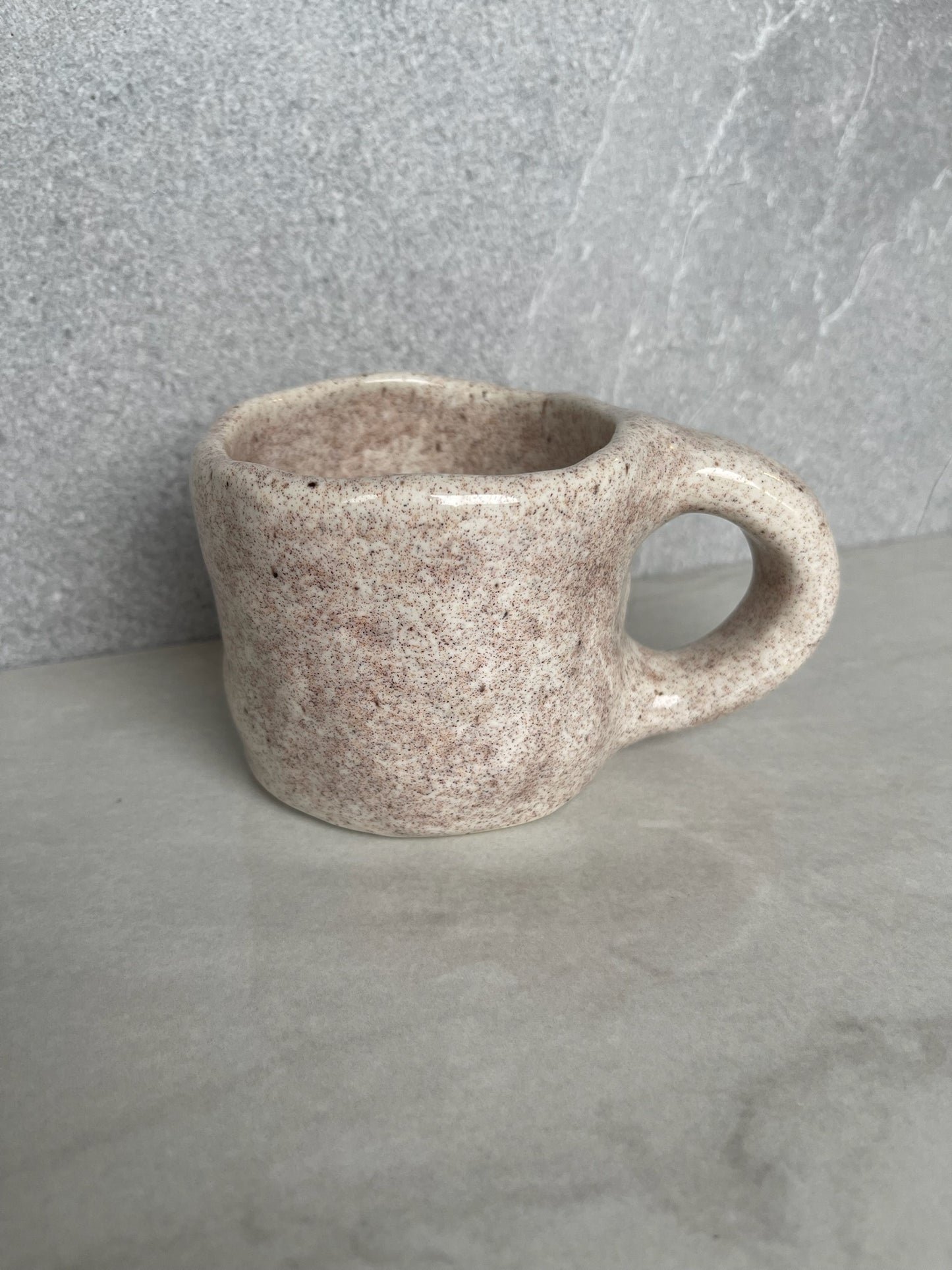 Pinched - Sandy Speckle Mini Mug