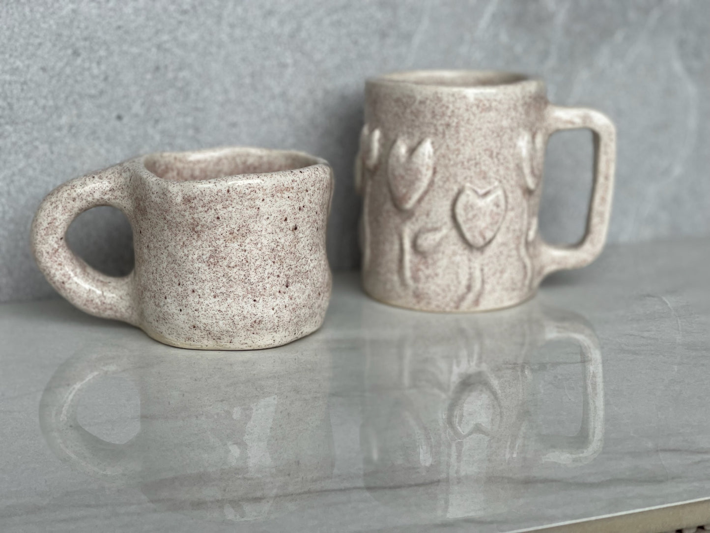 Pinched - Sandy Speckle Mini Mug