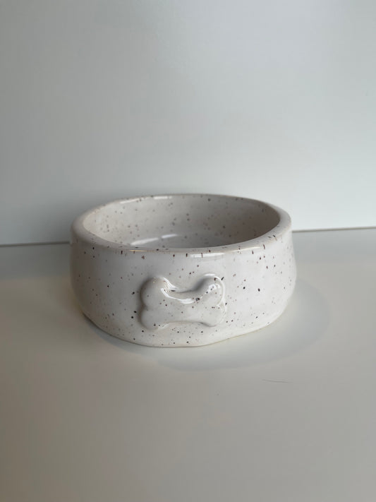 Small Dog Bowl - Bone